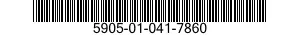 5905-01-041-7860  5905010417860 010417860