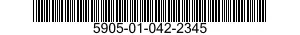 5905-01-042-2345  5905010422345 010422345