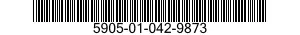 5905-01-042-9873 RESISTOR,VARIABLE,WIRE WOUND,NONPRECISION 5905010429873 010429873
