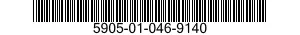 5905-01-046-9140 RESISTOR,VARIABLE,WIRE WOUND,PRECISION 5905010469140 010469140