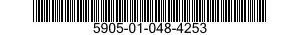 5905-01-048-4253  5905010484253 010484253