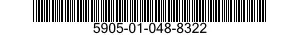 5905-01-048-8322  5905010488322 010488322