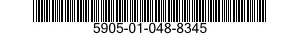 5905-01-048-8345  5905010488345 010488345