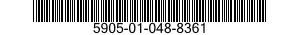 5905-01-048-8361  5905010488361 010488361