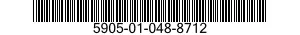 5905-01-048-8712  5905010488712 010488712