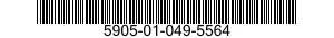 5905-01-049-5564  5905010495564 010495564