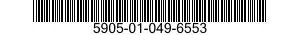 5905-01-049-6553  5905010496553 010496553