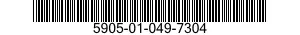 5905-01-049-7304  5905010497304 010497304
