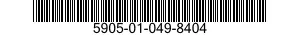 5905-01-049-8404  5905010498404 010498404