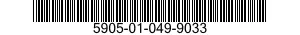 5905-01-049-9033  5905010499033 010499033