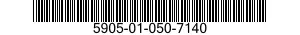 5905-01-050-7140  5905010507140 010507140