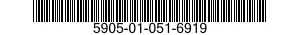 5905-01-051-6919  5905010516919 010516919