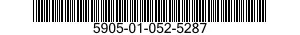 5905-01-052-5287  5905010525287 010525287