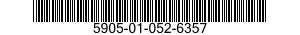 5905-01-052-6357  5905010526357 010526357