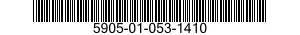 5905-01-053-1410  5905010531410 010531410