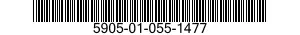 5905-01-055-1477  5905010551477 010551477