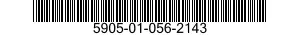 5905-01-056-2143  5905010562143 010562143