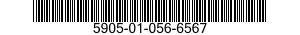 5905-01-056-6567 RESISTOR,VARIABLE,NONWIRE WOUND, 5905010566567 010566567