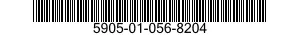5905-01-056-8204  5905010568204 010568204