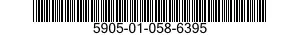 5905-01-058-6395 RESISTOR,VARIABLE,NONWIRE WOUND, 5905010586395 010586395