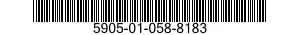 5905-01-058-8183  5905010588183 010588183