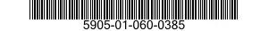5905-01-060-0385  5905010600385 010600385