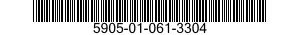 5905-01-061-3304  5905010613304 010613304