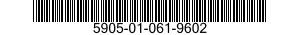 5905-01-061-9602  5905010619602 010619602