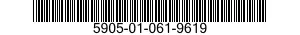 5905-01-061-9619  5905010619619 010619619
