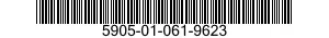 5905-01-061-9623  5905010619623 010619623
