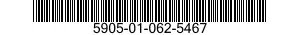 5905-01-062-5467  5905010625467 010625467