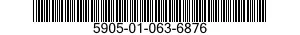 5905-01-063-6876  5905010636876 010636876