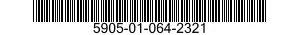 5905-01-064-2321  5905010642321 010642321
