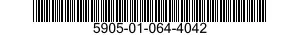 5905-01-064-4042  5905010644042 010644042