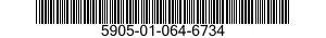 5905-01-064-6734  5905010646734 010646734