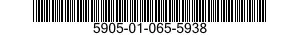 5905-01-065-5938 RESISTOR,VARIABLE,NONWIRE WOUND,NONPRECISION 5905010655938 010655938