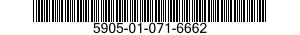 5905-01-071-6662  5905010716662 010716662