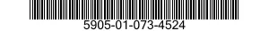 5905-01-073-4524  5905010734524 010734524