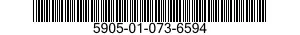 5905-01-073-6594  5905010736594 010736594