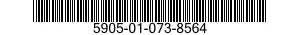 5905-01-073-8564 RESISTOR,FIXED,WIRE WOUND,INDUCTIVE 5905010738564 010738564