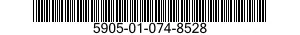 5905-01-074-8528  5905010748528 010748528