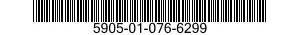 5905-01-076-6299 RESISTOR,VARIABLE,NONWIRE WOUND,NONPRECISION 5905010766299 010766299