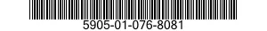 5905-01-076-8081  5905010768081 010768081