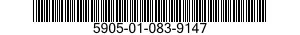 5905-01-083-9147  5905010839147 010839147