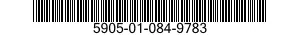5905-01-084-9783  5905010849783 010849783
