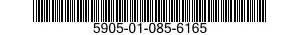 5905-01-085-6165  5905010856165 010856165