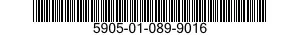 5905-01-089-9016  5905010899016 010899016