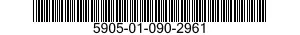 5905-01-090-2961  5905010902961 010902961