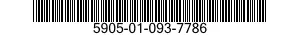 5905-01-093-7786  5905010937786 010937786