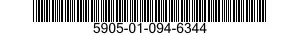 5905-01-094-6344  5905010946344 010946344